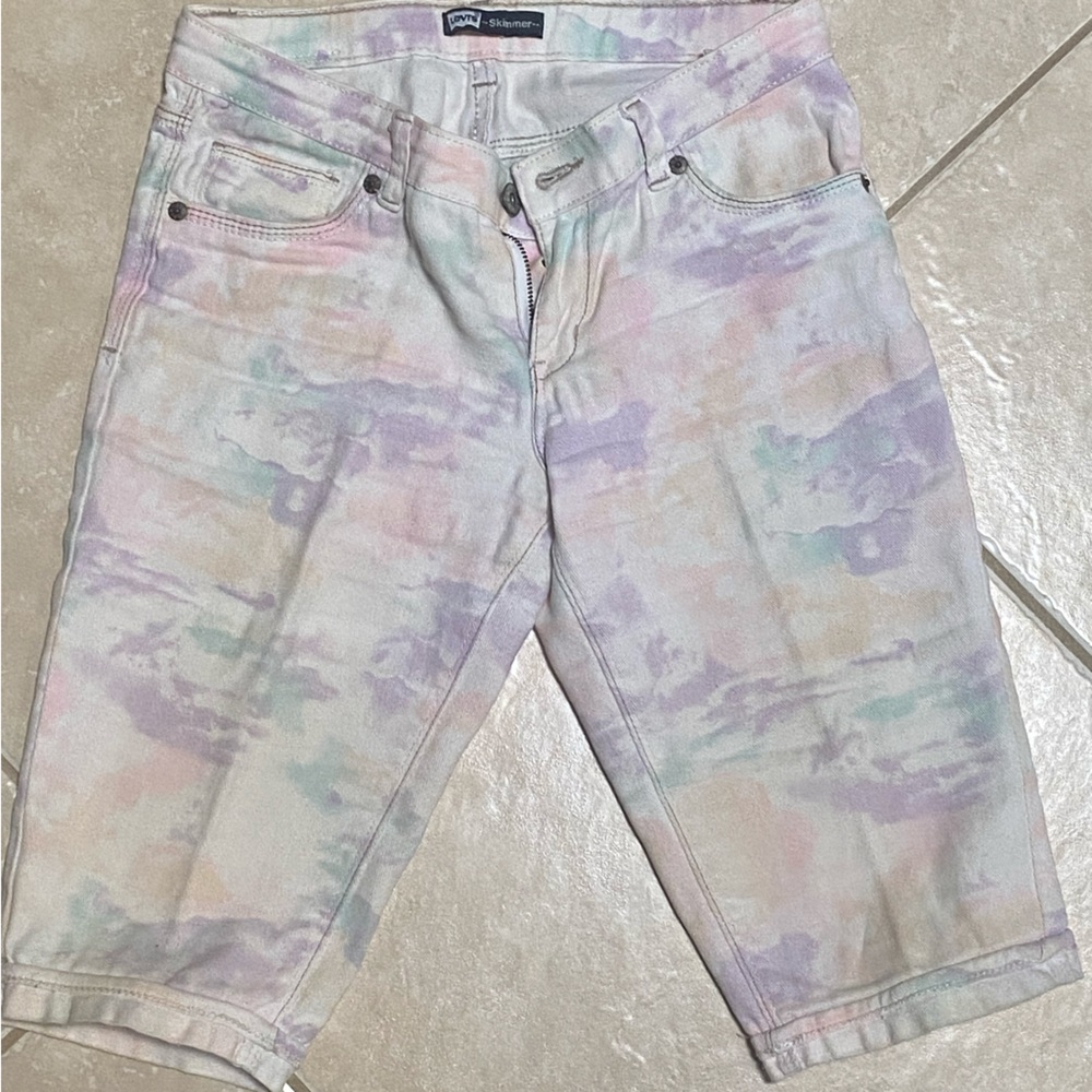 3/$18 Girls Levi Bermuda shorts